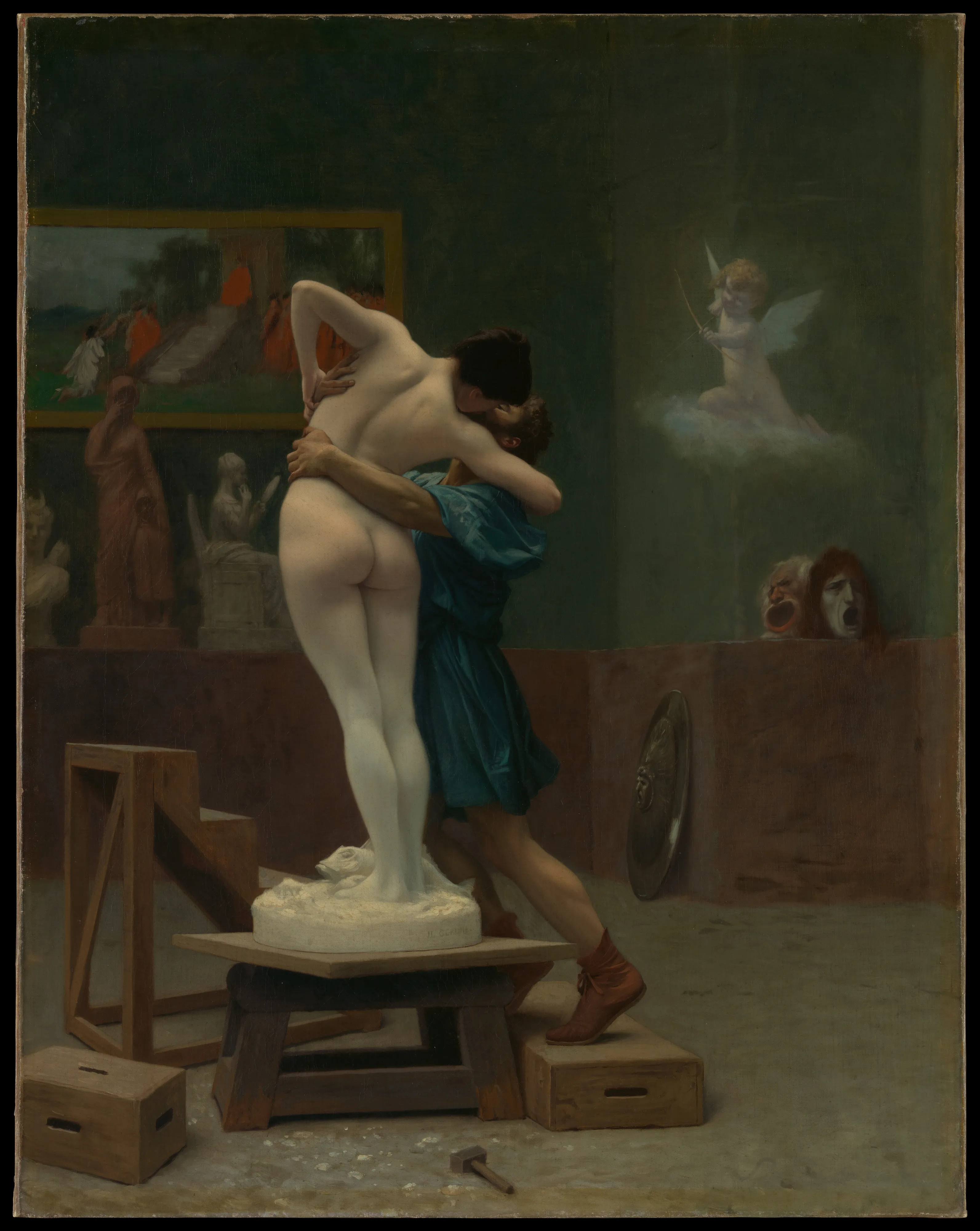 Pygmalion and Galatea,ca. 1890
    Jean-Léon Gérôme French