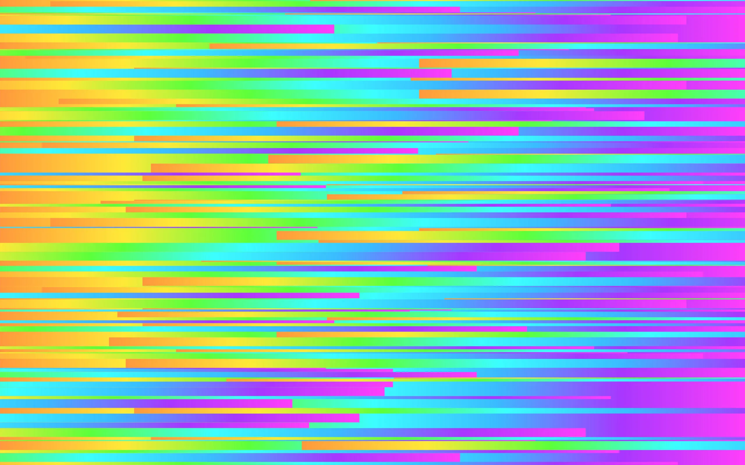 Randomly Generated Image of Geometric Shapes and Colors
